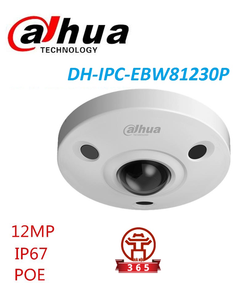 Phân phối CAMERA IP 12.0MP DAHUA DH-IPC-EBW81230P